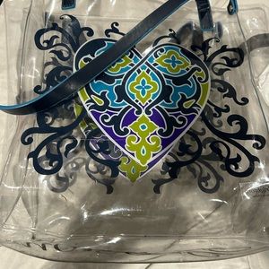 Clear Brighton tote